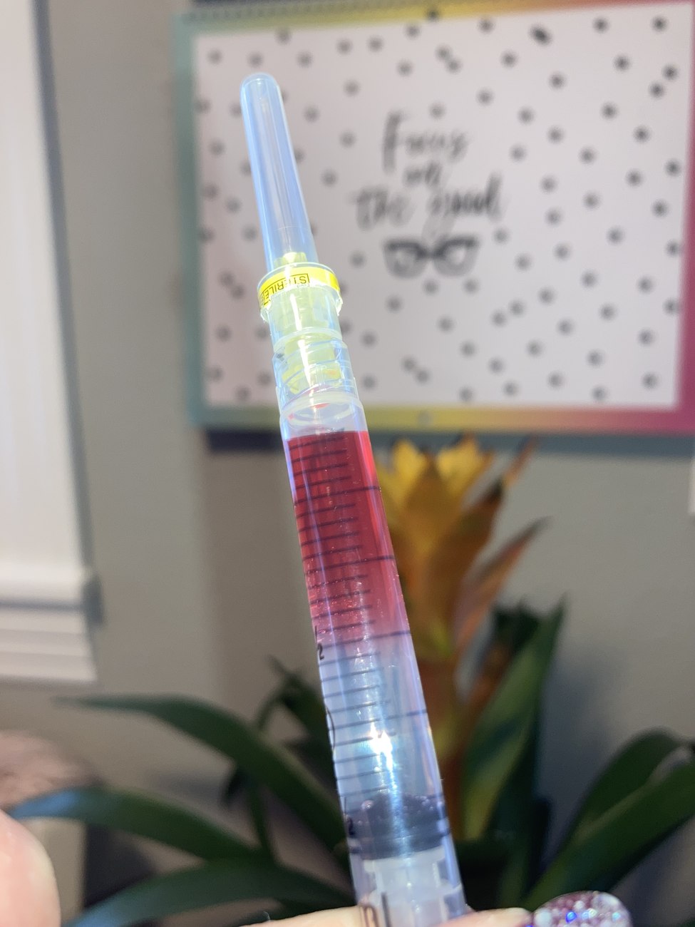 Lipo B12 injection syringe at Opal Aesthetics & Wellness